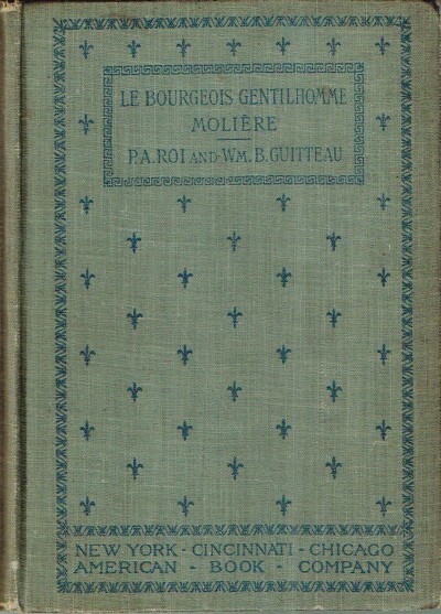 Image for Le Bourgeois Gentilhomme Le Bourgeois Gentilhomme