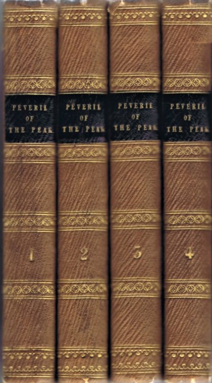 Image for Peveril of the Peak (First Edition, Four Volumes, Complete) Peveril of the Peak (First Edition, Four Volumes, Complete)