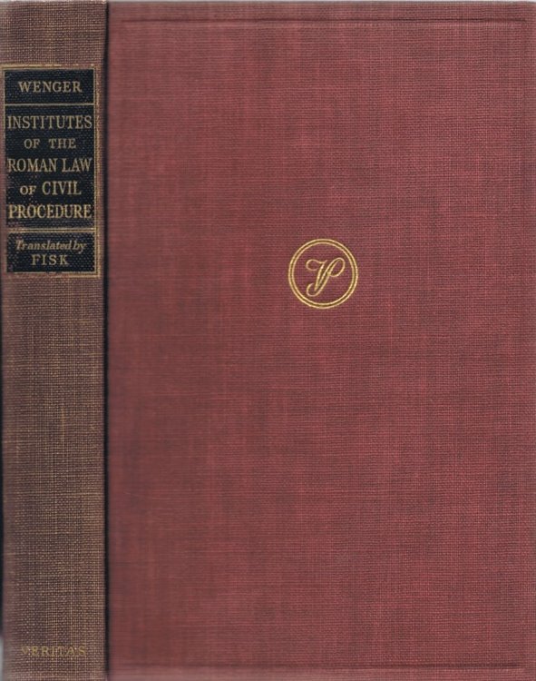 Image for Institutes of the Roman Law of Civil Procedure Institutes of the Roman Law of Civil Procedure