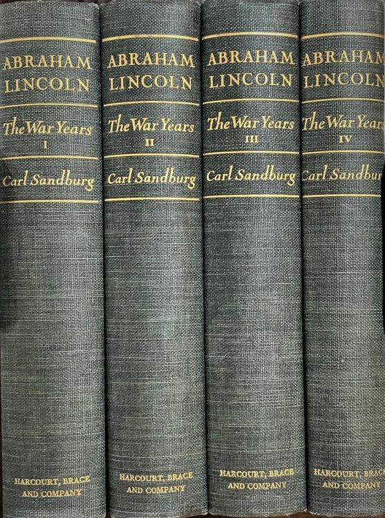 Image for Abraham Lincoln: The War Years (Four Volumes, complete) Abraham Lincoln: The War Years (Four Volumes, complete)