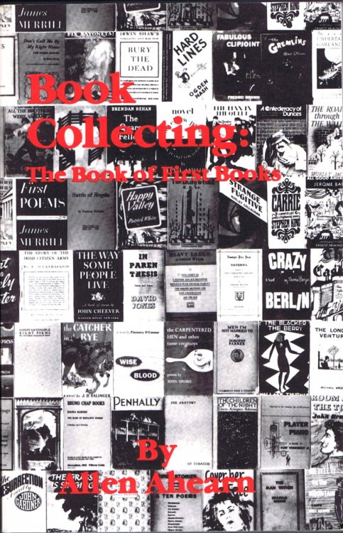 Book Collecting: The Book of First Books