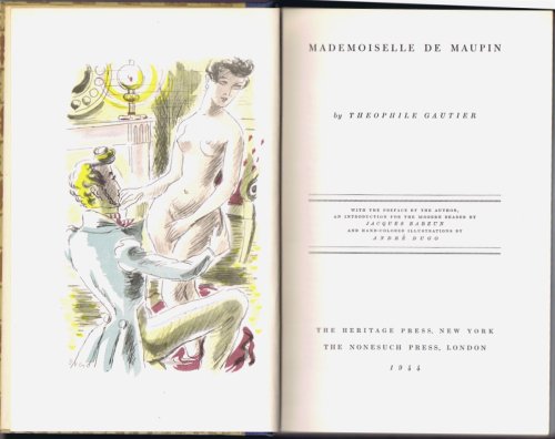 Image for Mademoiselle de Maupin Mademoiselle de Maupin