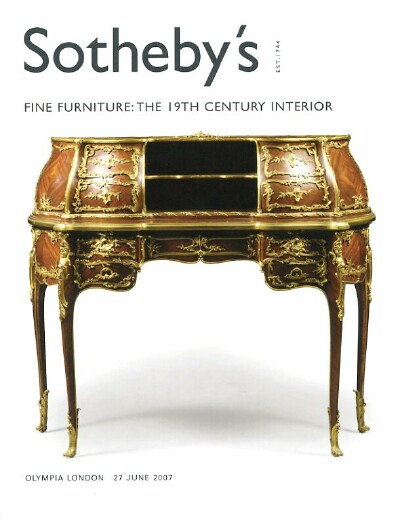 FINE FURNITURE: THE 19TH CENTURY INTERIOR (06/27/07)