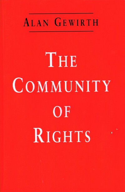 Image for The Community of Rights The Community of Rights