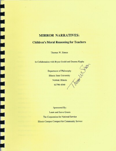Image for Mirror Narratives: Children's Moral Reasoning for Teachers Mirror Narratives: Children's Moral Reasoning for Teachers