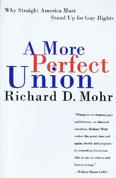 Image for A More Perfect Union: Why Straight America Must Stand Up for Gay Rights A More Perfect Union: Why Straight America Must Stand Up for Gay Rights