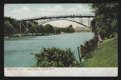 HIGH BRIDGE, LINCOLN PARK, CHICAGO, ILLINOIS