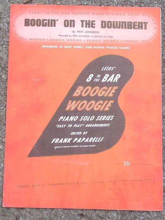BOOGIN' ON THE DOWNBEAT