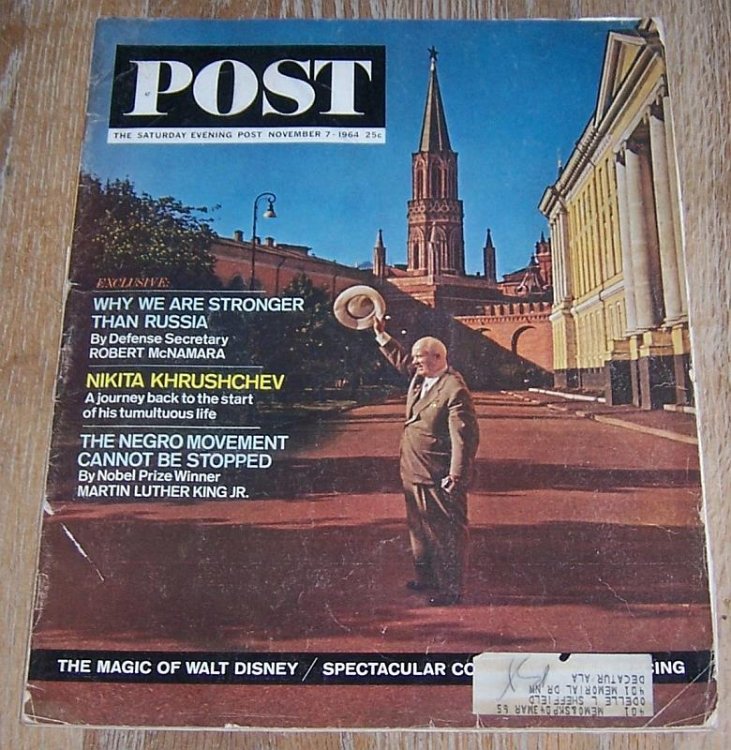 SATURDAY EVENING POST MAGAZINE NOVEMBER 7, 1964