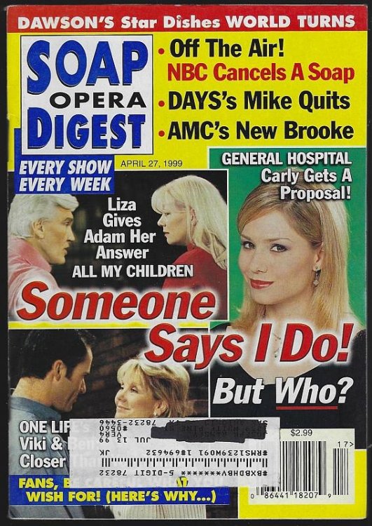 SOAP OPERA DIGEST APRIL 27, 1999