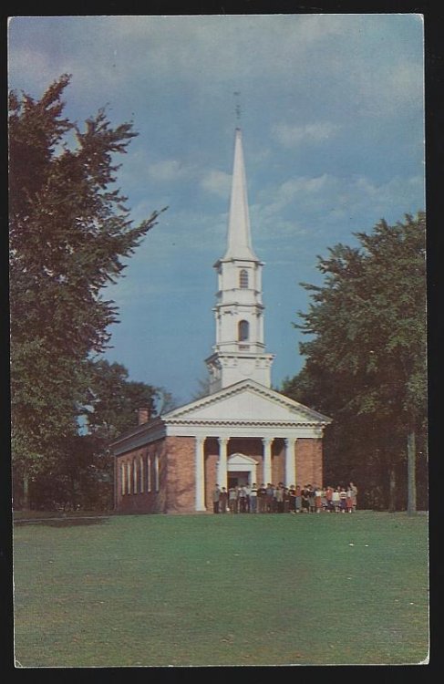 MARTHA-MARY CHAPEL, GREENFIELD VILLAGE, DEARBORN, MICHIGAN