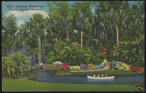 WINDING WATERWAYS, CYPRESS GARDENS, FLORIDA