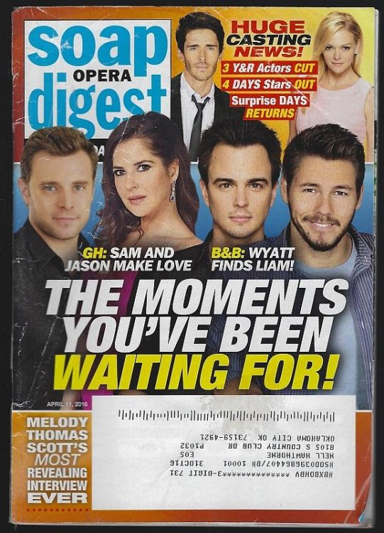 SOAP OPERA DIGEST APRIL 11, 2016