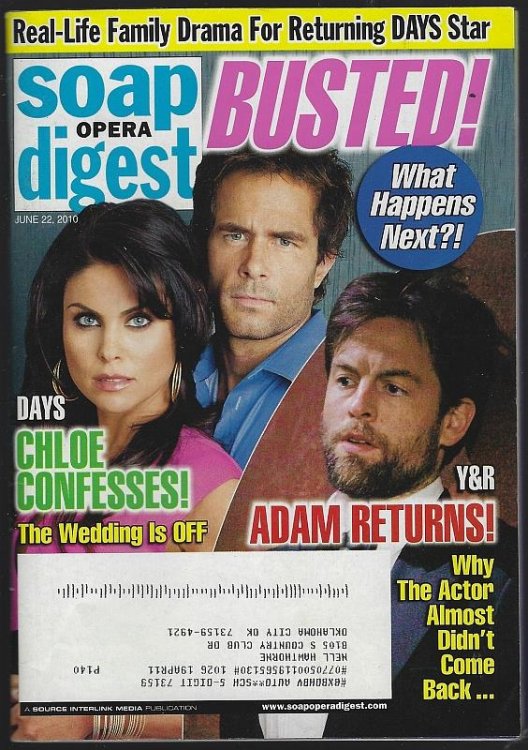 SOAP OPERA DIGEST JUNE 22, 2010