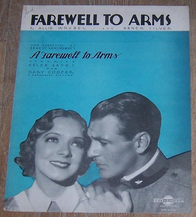 FAREWELL TO ARMS