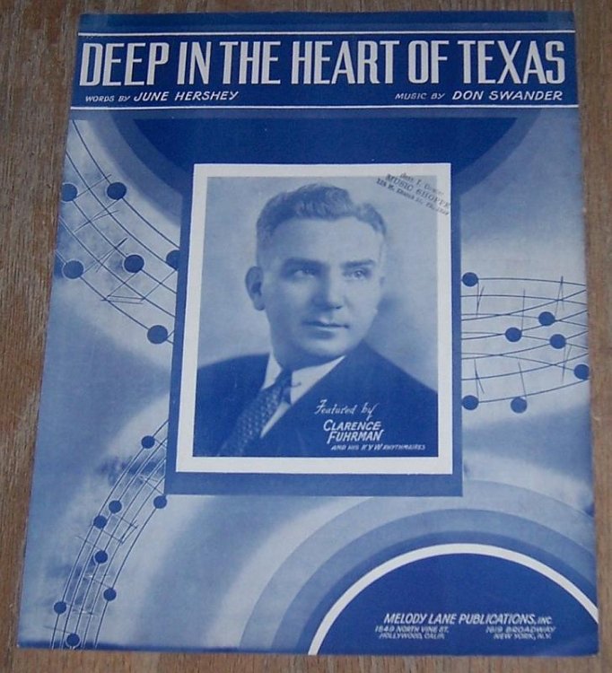 DEEP IN THE HEART OF TEXAS