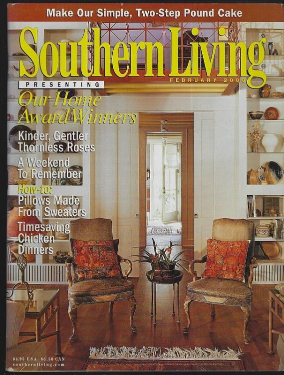SOUTHERN LIVING MAGAZINE FEBRUARY 2000