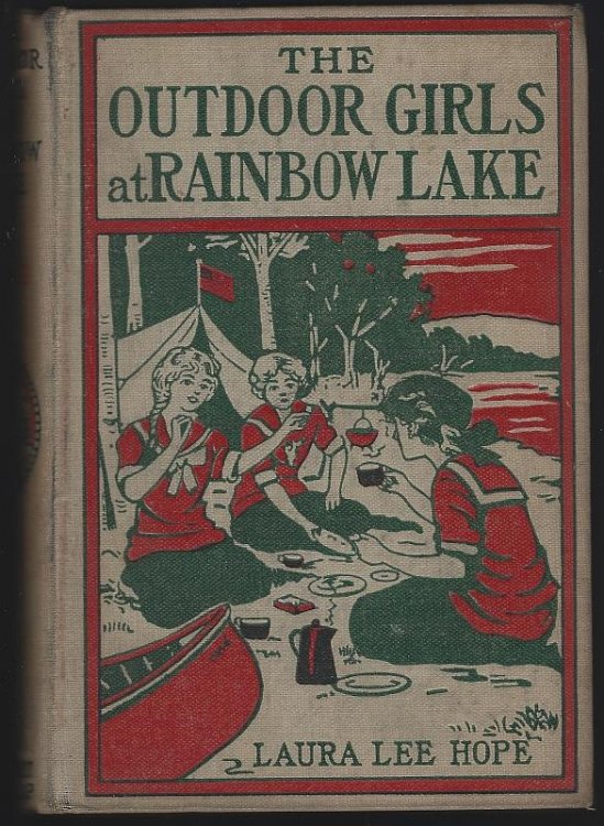 OUTDOOR GIRLS AT RAINBOW LAKE OR THE STIRRING CRUISE OF THE MOTOR BOAT GEM