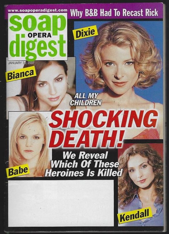 SOAP OPERA DIGEST JANUARY 30, 2007