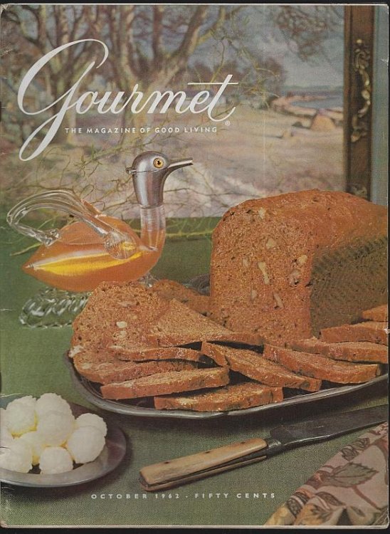 GOURMET MAGAZINE OCTOBER 1962 The Magazine of Good Living
