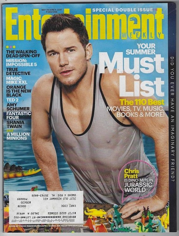 ENTERTAINMENT WEEKLY MAGAZINE MAY 29/ JUNE 5, 2015