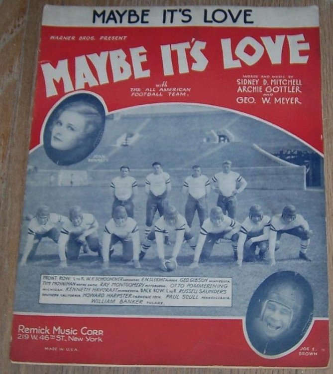 MAYBE IT'S LOVE