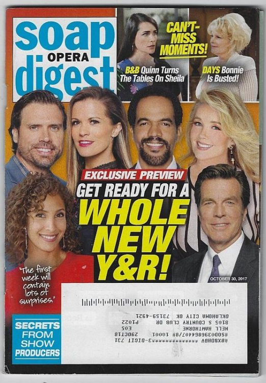 SOAP OPERA DIGEST OCTOBER 30, 2017