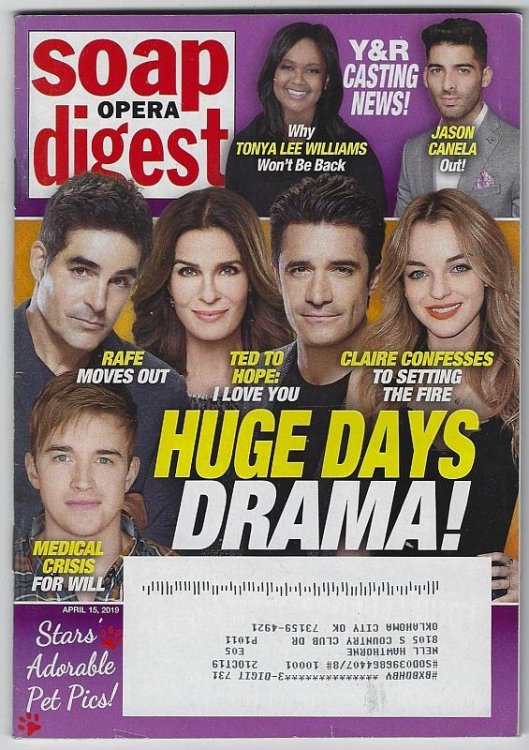 SOAP OPERA DIGEST APRIL 15, 2019
