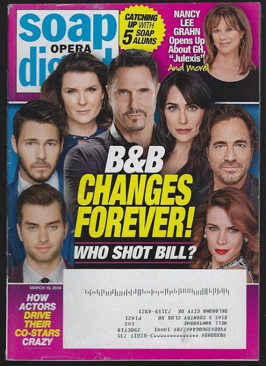 SOAP OPERA DIGEST MARCH 19, 2018