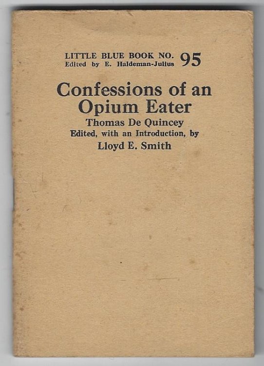 CONFESSIONS OF AN ENGLISH OPIUM EATER