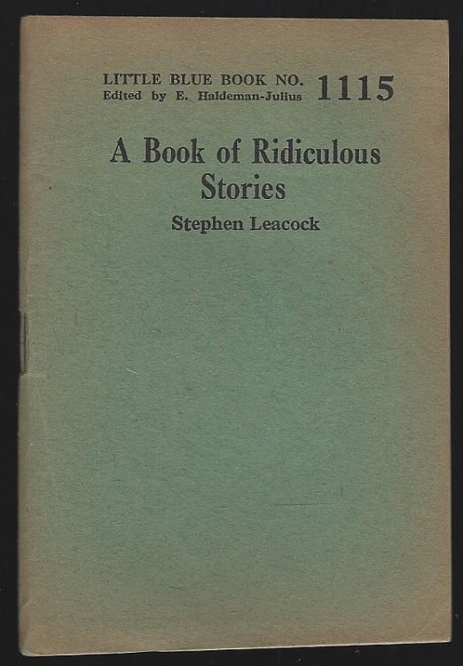 BOOK OF RIDICULOUS STORIES