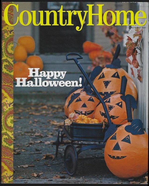 COUNTRY HOME MAGAZINE OCTOBER 2007