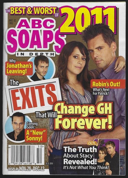 ABC SOAPS IN DEPTH MAGAZINE DECEMBER 12, 2011