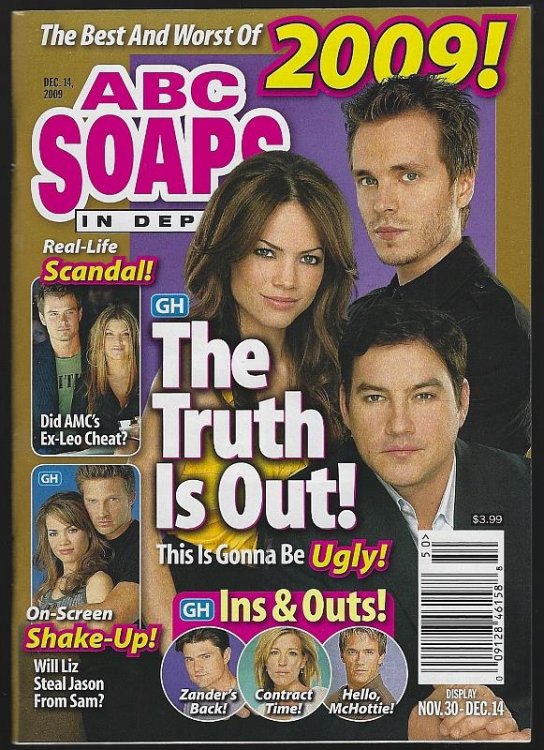 ABC SOAPS IN DEPTH MAGAZINE DECEMBER 14, 2009
