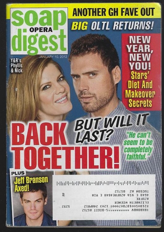 SOAP OPERA DIGEST JANUARY 10, 2012