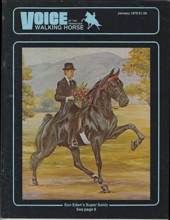 VOICE OF THE TENNESSEE WALKING HORSE MAGAZINE JANUARY 1978