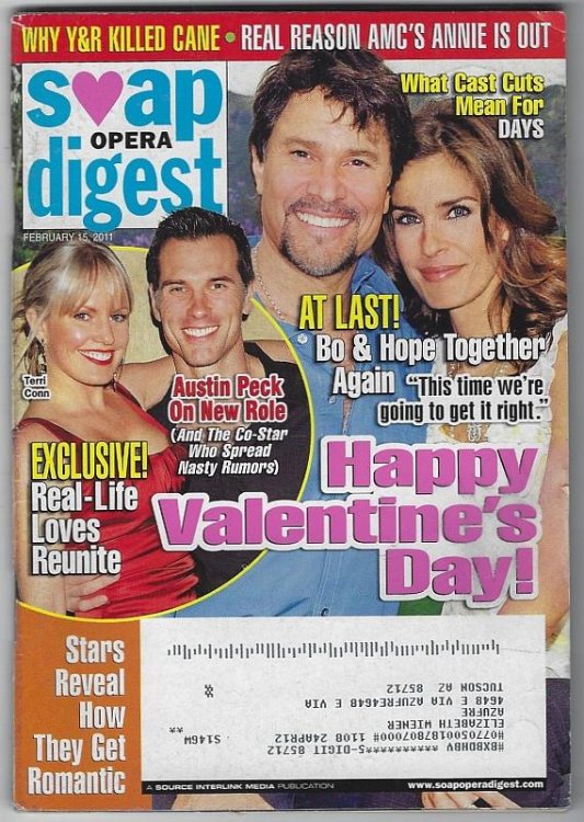 SOAP OPERA DIGEST FEBRUARY 15, 2011