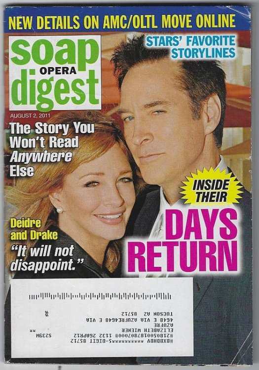 SOAP OPERA DIGEST AUGUST 2, 2011