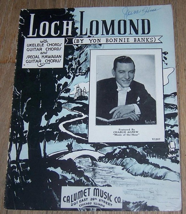 LOCH LOMOND By Yon Bonnie Banks