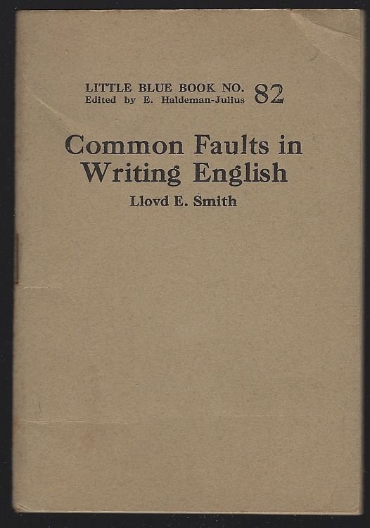 COMMON FAULTS IN WRITING ENGLISH