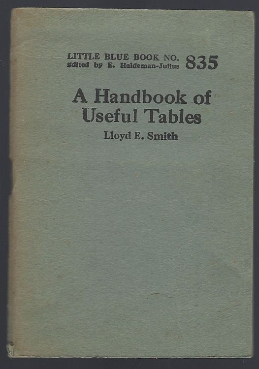 HANDBOOK OF USEFUL TABLES