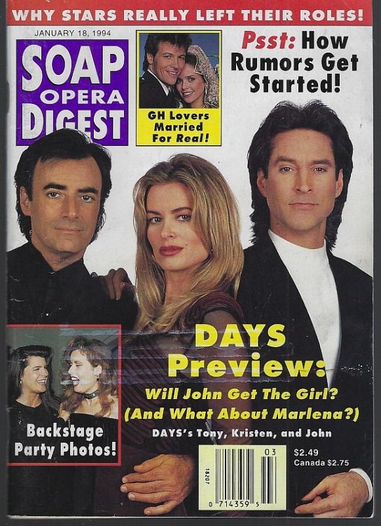 SOAP OPERA DIGEST JANUARY 18, 1994