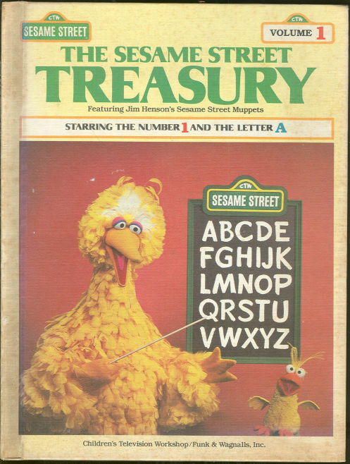 SESAME STREET TREASURY VOLUME 1 Starring the Number 1 and the Letter A
