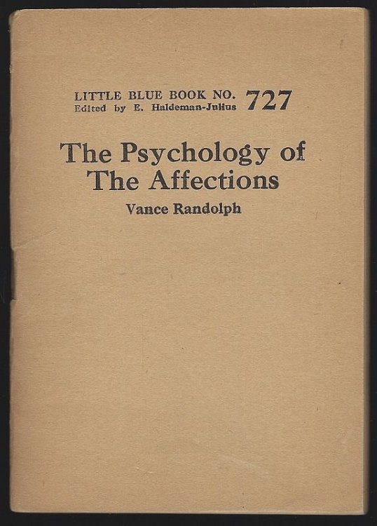PSYCHOLOGY OF THE AFFECTIONS