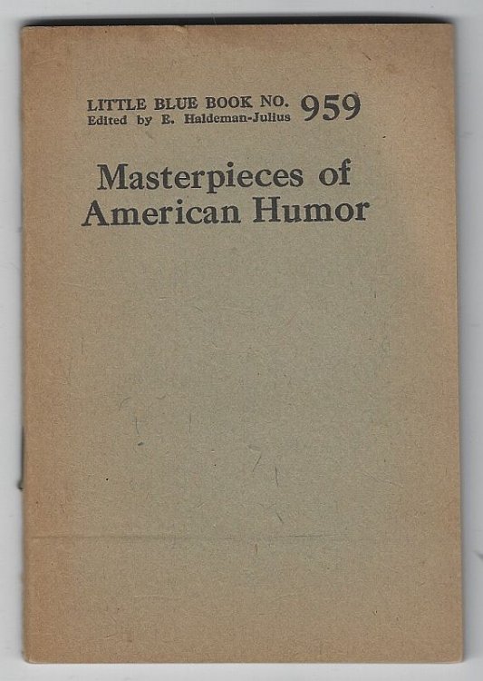 MASTERPIECES OF AMERICAN HUMOR