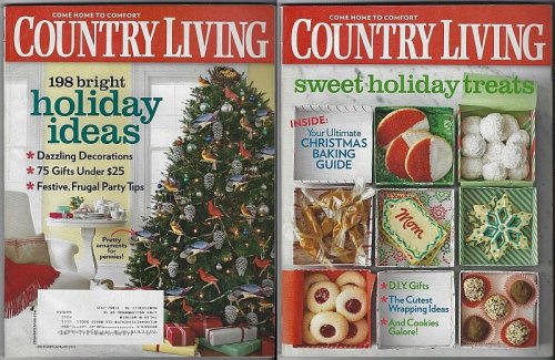 COUNTRY LIVING MAGAZINE DECEMBER/JANUARY 2010