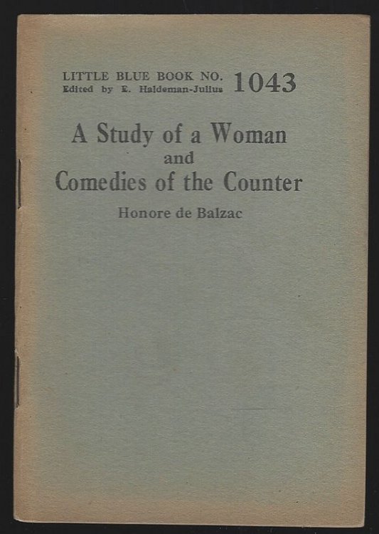 STUDY OF A WOMAN AND COMEDIES OF THE COUNTER