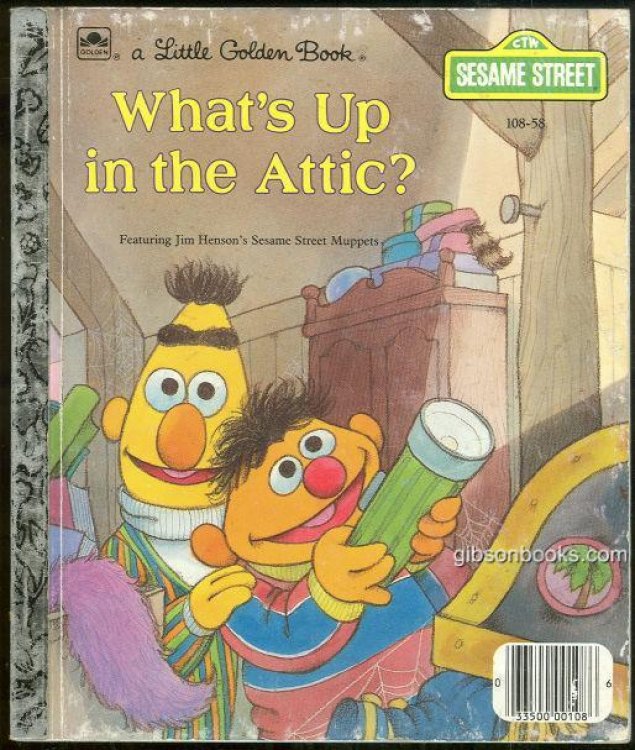 WHAT'S UP IN THE ATTIC Featuring Jim Henson's Sesame Street Muppets