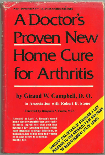 DOCTOR'S PROVEN NEW HOME CURE FOR ARTHRITIS