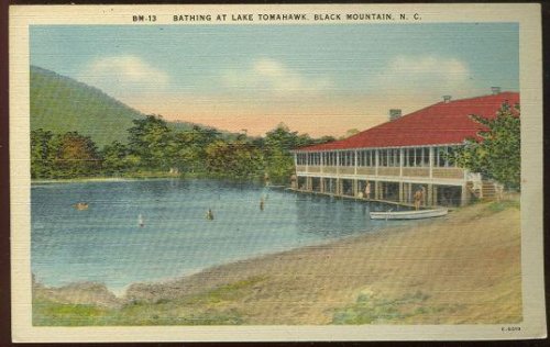 BATHING AT LAKE TOMAHAWK BLACK MOUNTAIN, NORTH CAROLINA